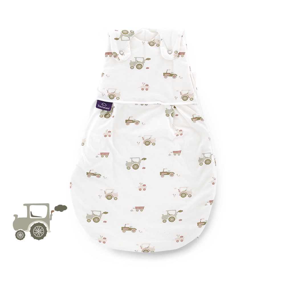 All Year Sleeping Bag LIEBMICH Little Farm green