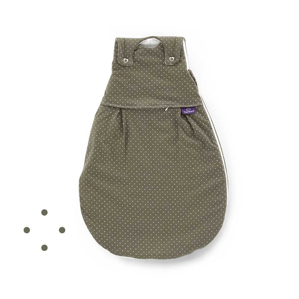 All Year Sleeping Bag LIEBMICH Dots oliv