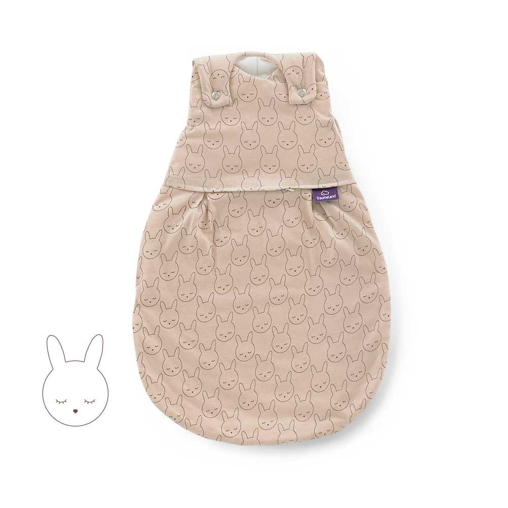 Saco de dormir para todo el año LIEBMICH Conejito beige