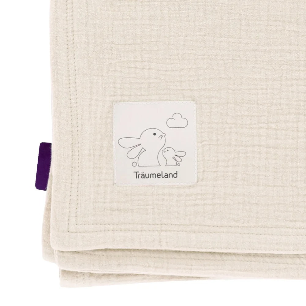 kuschelige Babydecke aus Baumwoll-Musselin Größe 75 x 100 cm