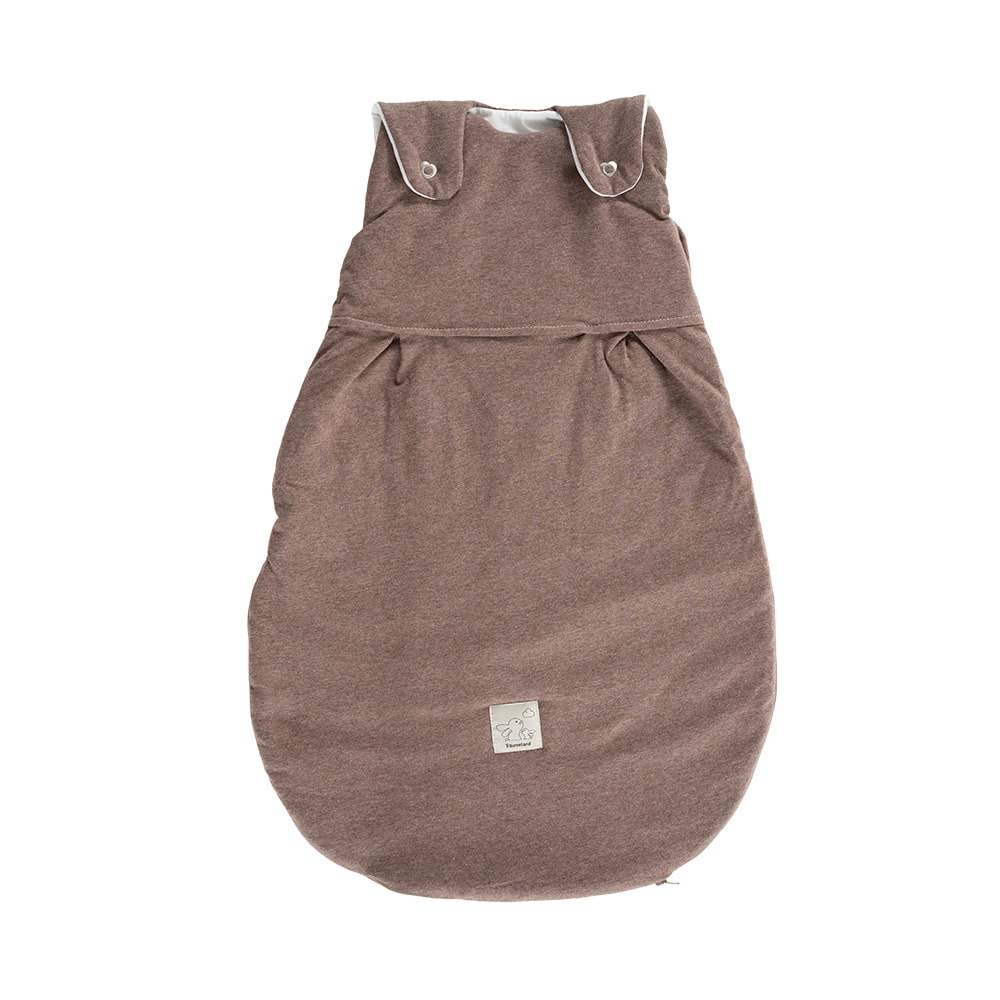 Schlafsack Baby kastanie meliert